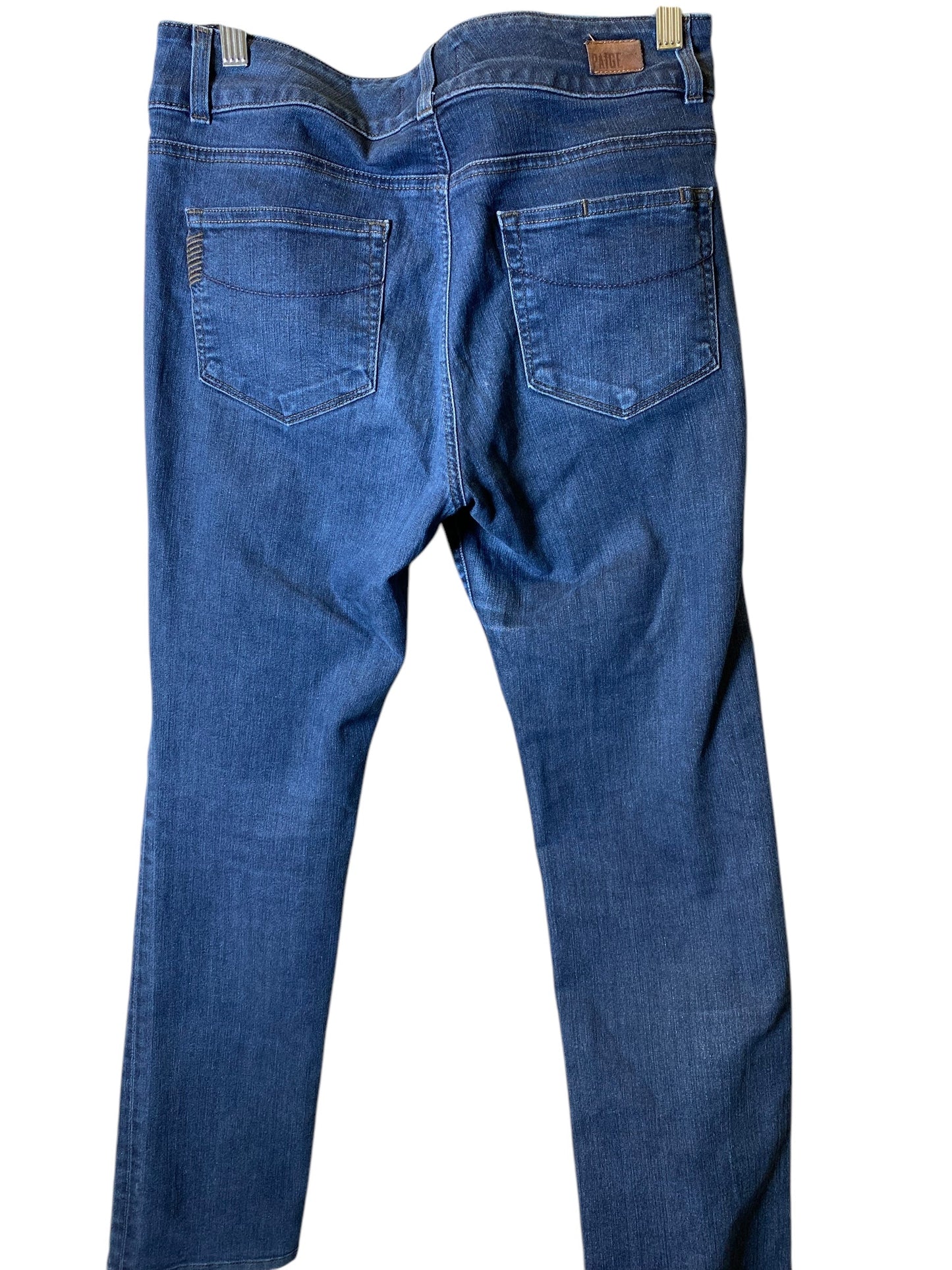 Jeans Straight By Paige In Blue, Size: 10