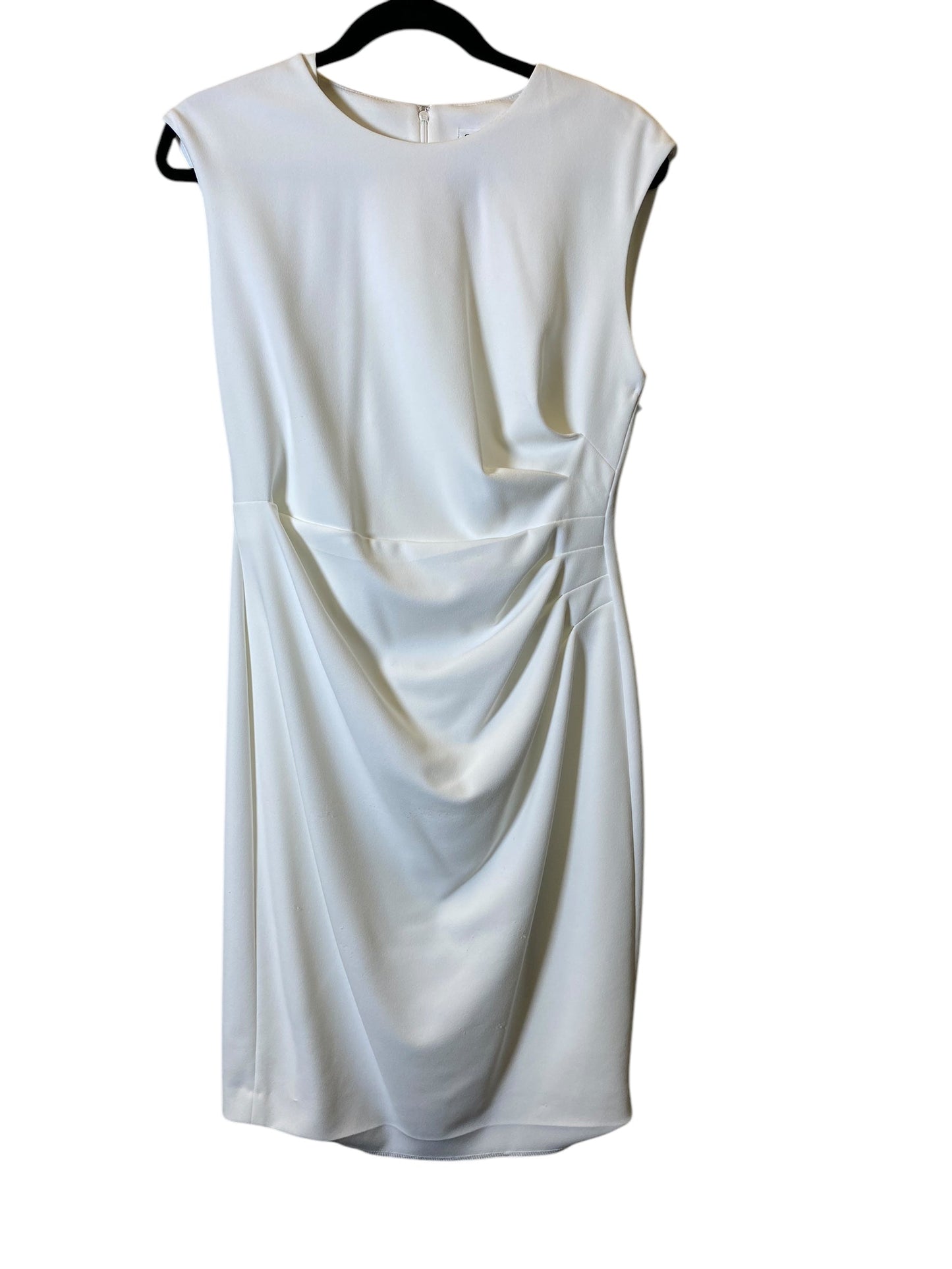 Dress Work By Calvin Klein In White, Size: M