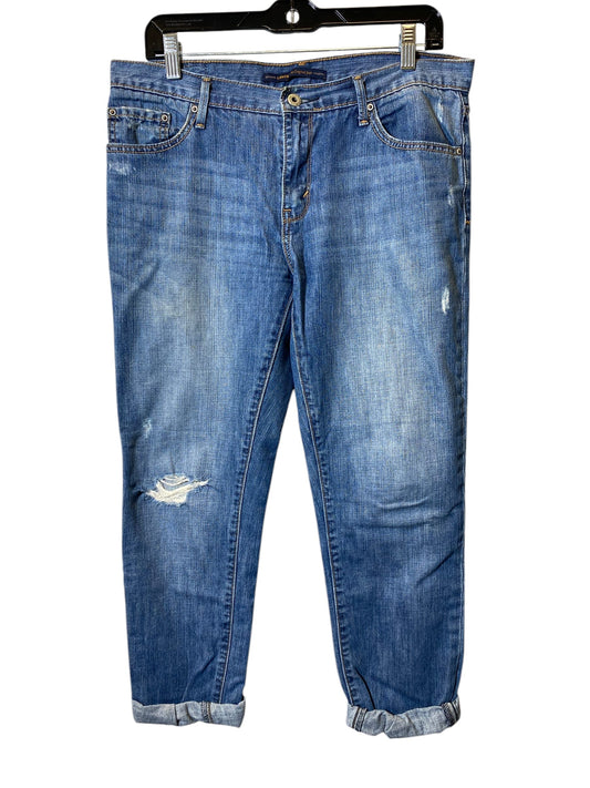 Jeans Boyfriend By Levis In Blue, Size: 8