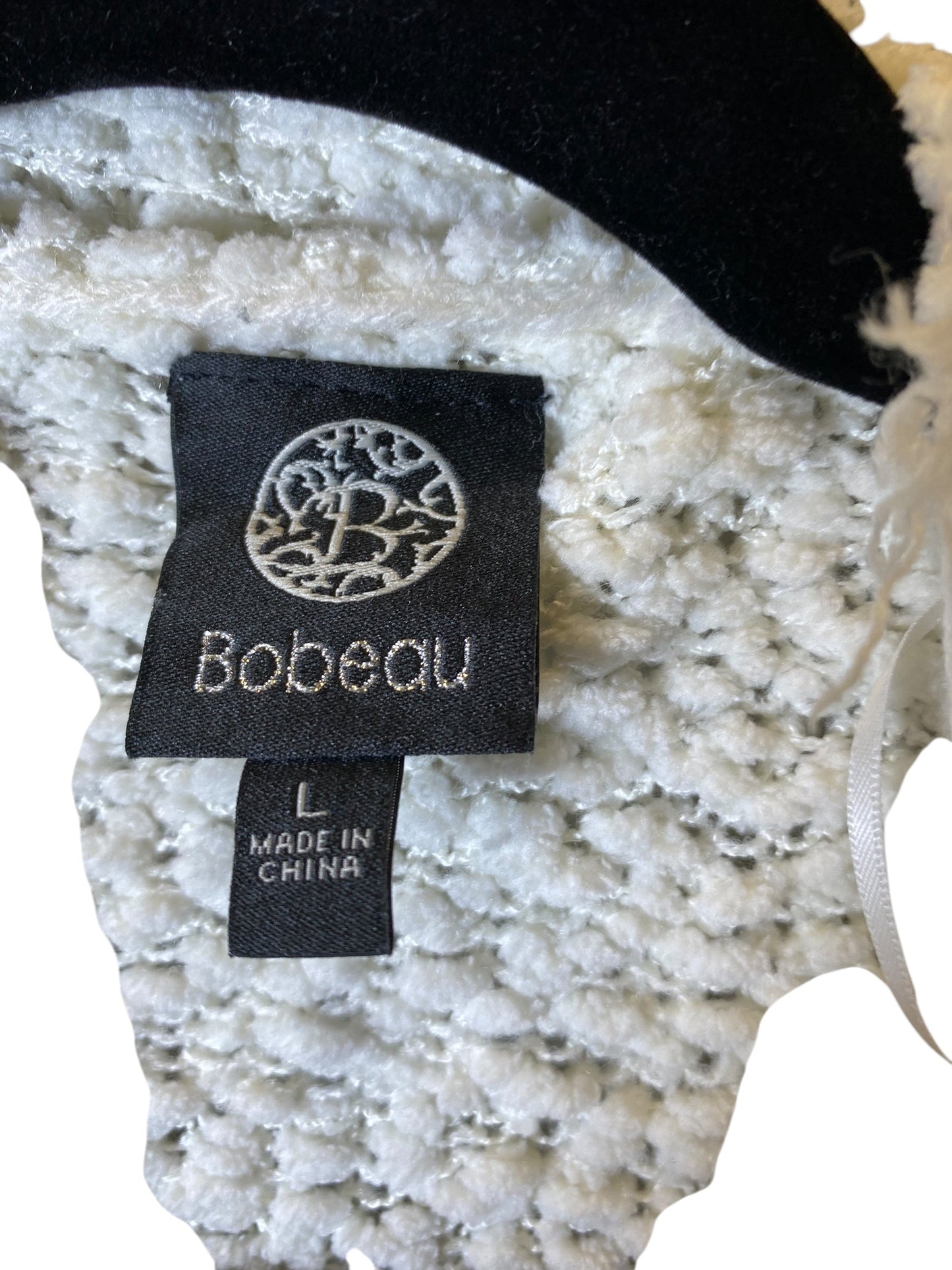 Cardigan By Bobeau In White, Size: L