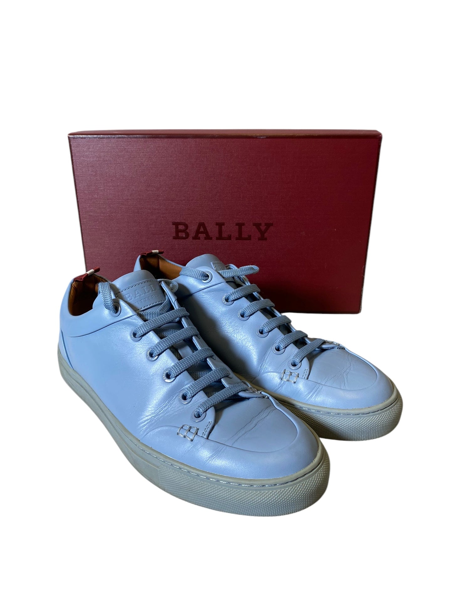 Shoes Flats By Bally In Blue, Size: 10.5