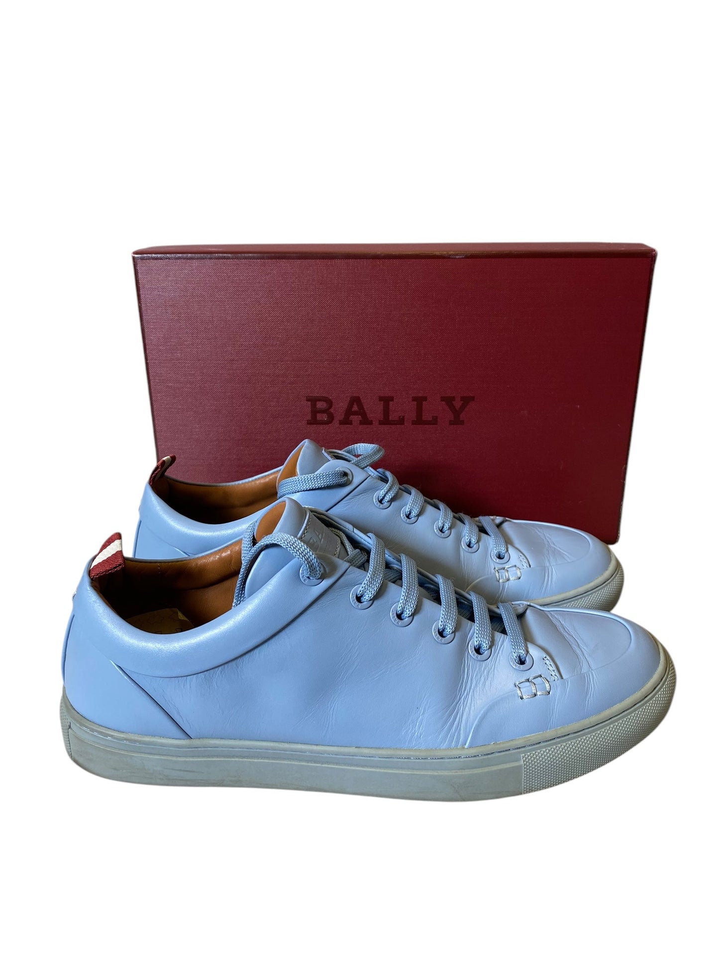 Shoes Flats By Bally In Blue, Size: 10.5