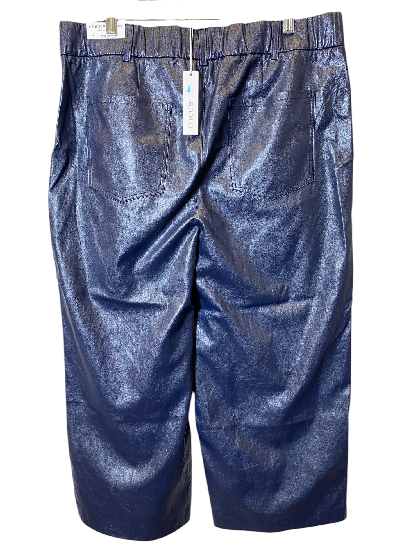 Pants Wide Leg By Chicos In Navy, Size: 16