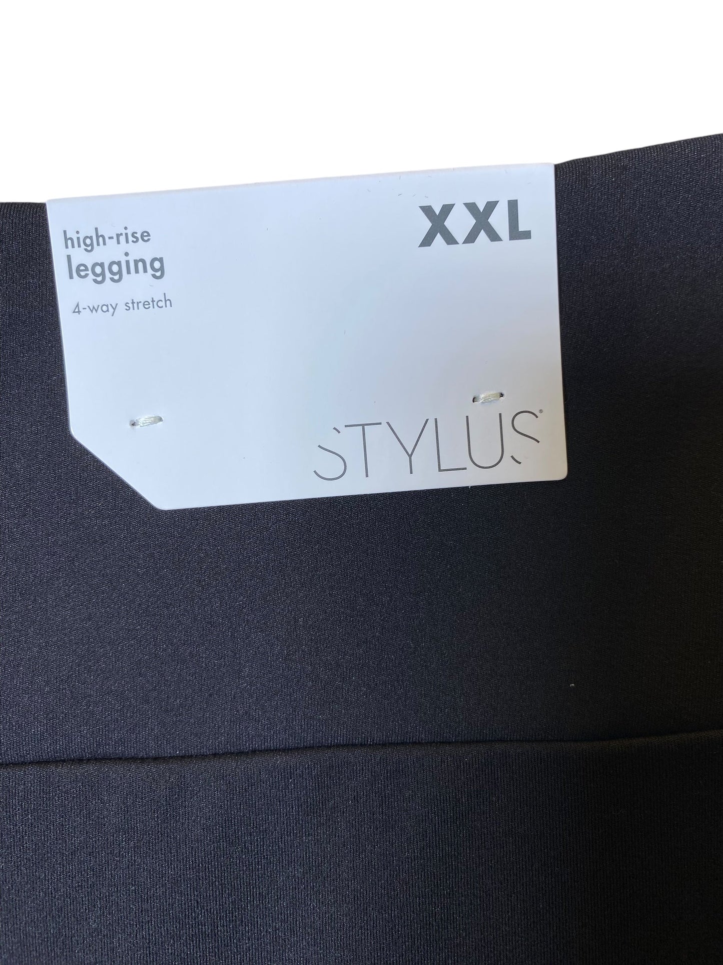 Athletic Leggings By Stylus In Black, Size: Xxl