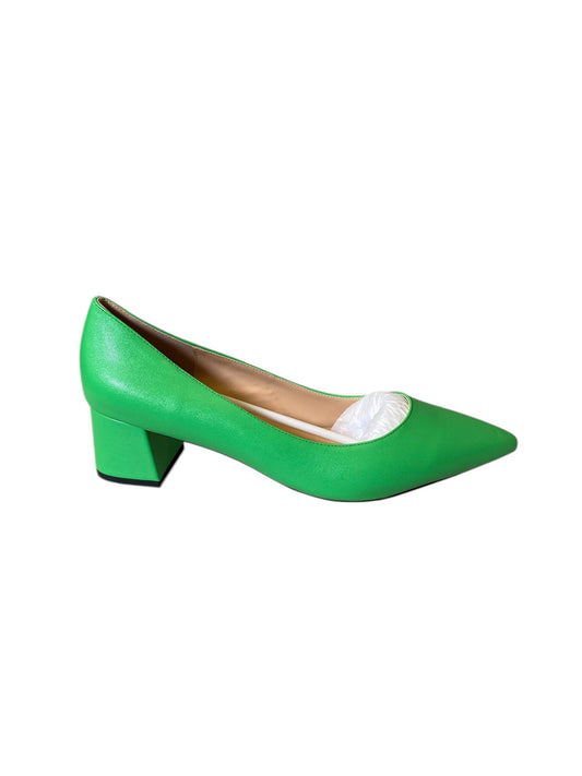 Shoes Heels Block By Clothes Mentor In Green, Size: 10