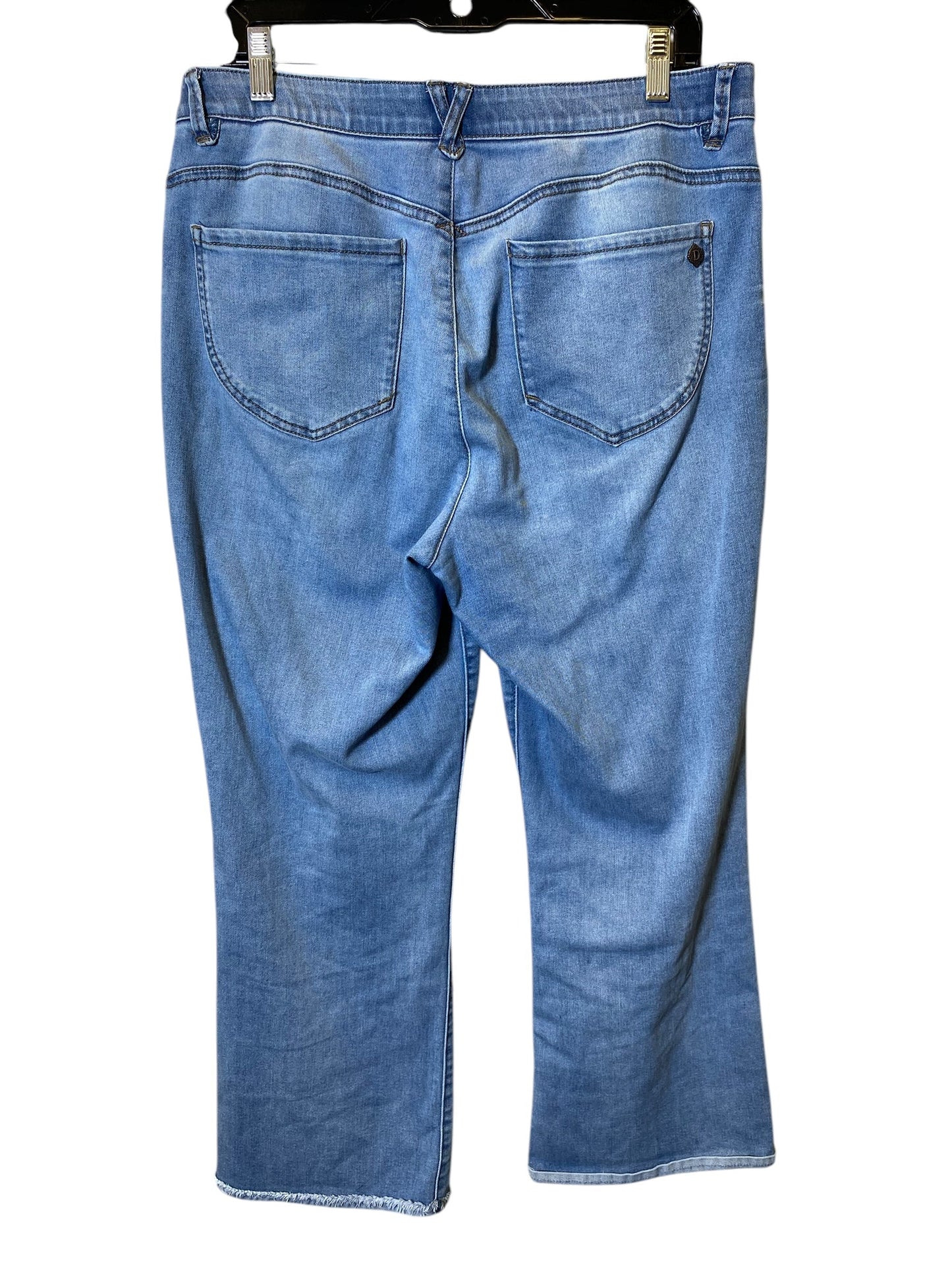 Jeans Cropped By Democracy In Blue, Size: 14