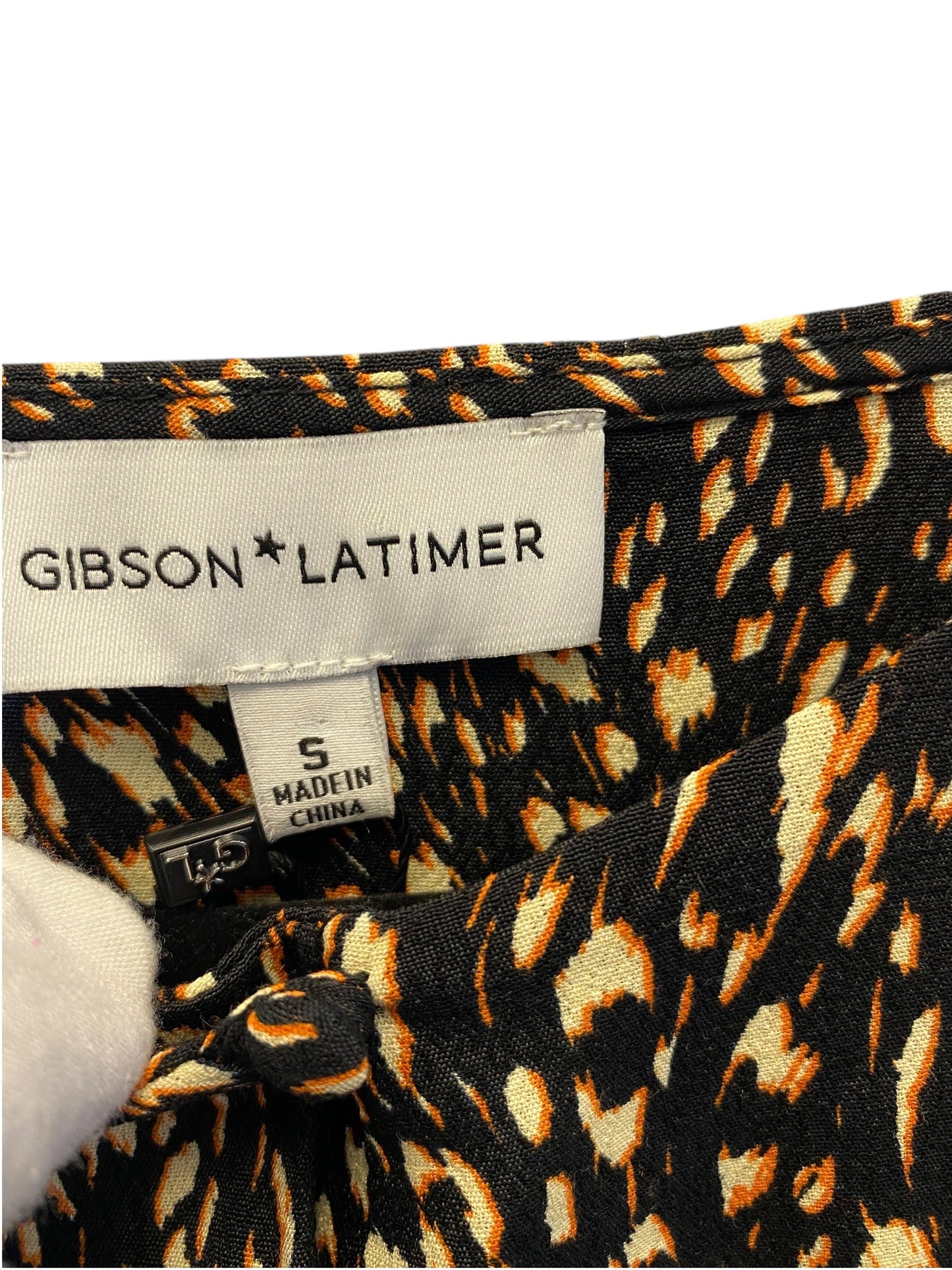 Top Long Sleeve By Gibson And Latimer In Multi-colored, Size: S