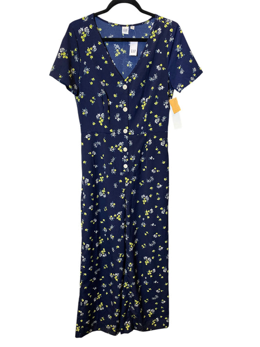 Jumpsuit By Gap In Floral Print, Size: 4