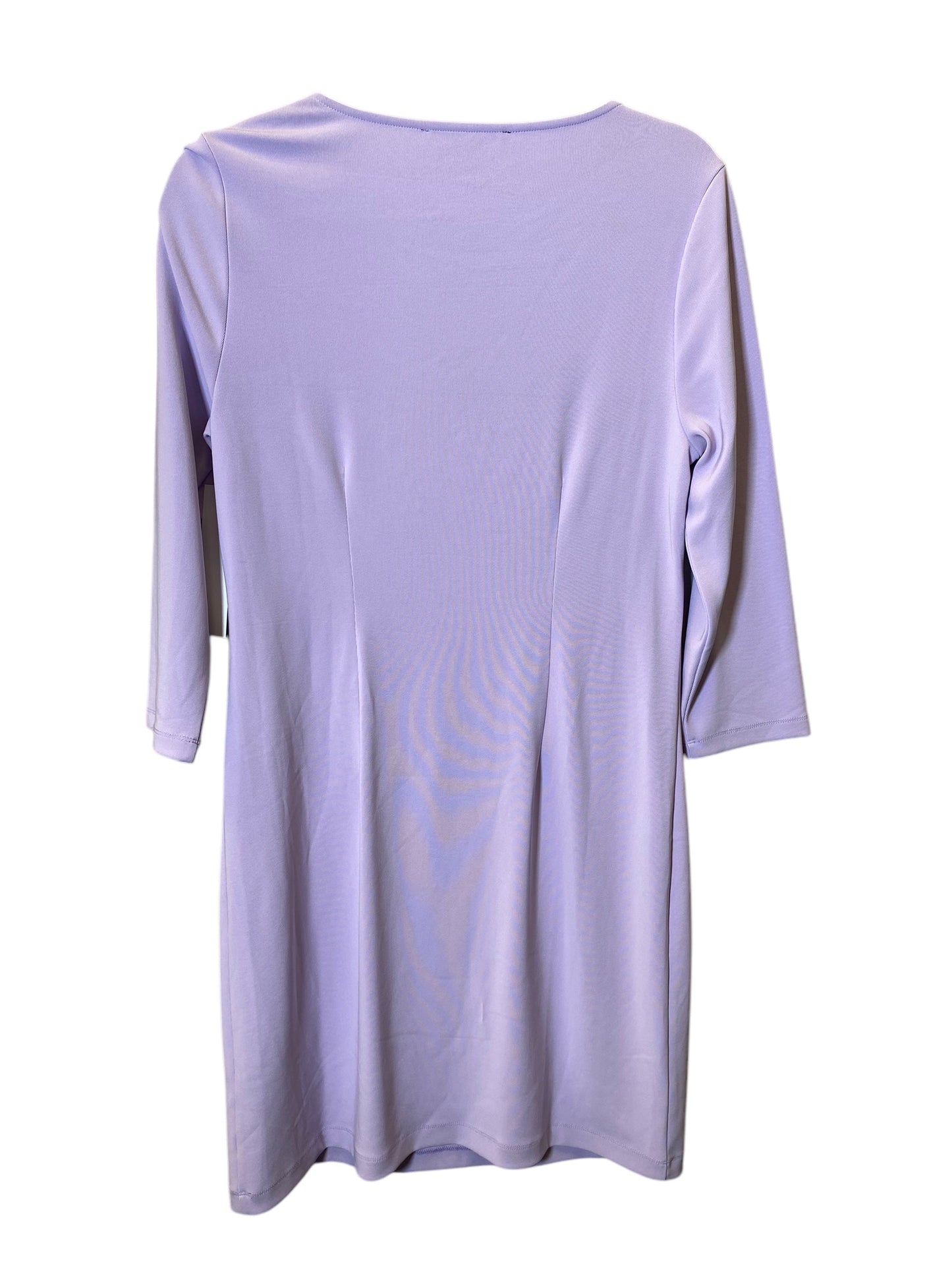 Dress Casual Midi By Boston Proper In Purple, Size: M