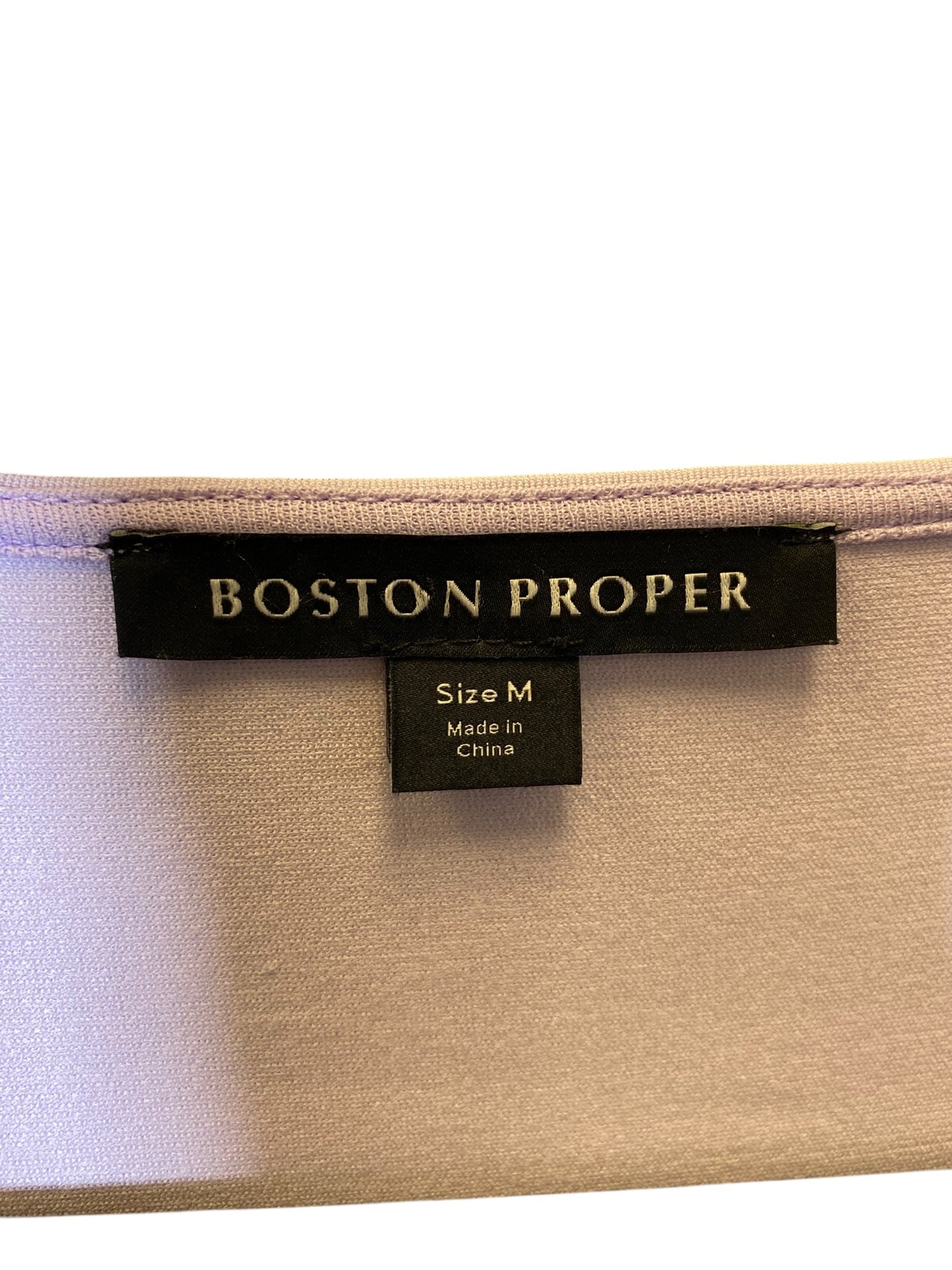 Dress Casual Midi By Boston Proper In Purple, Size: M