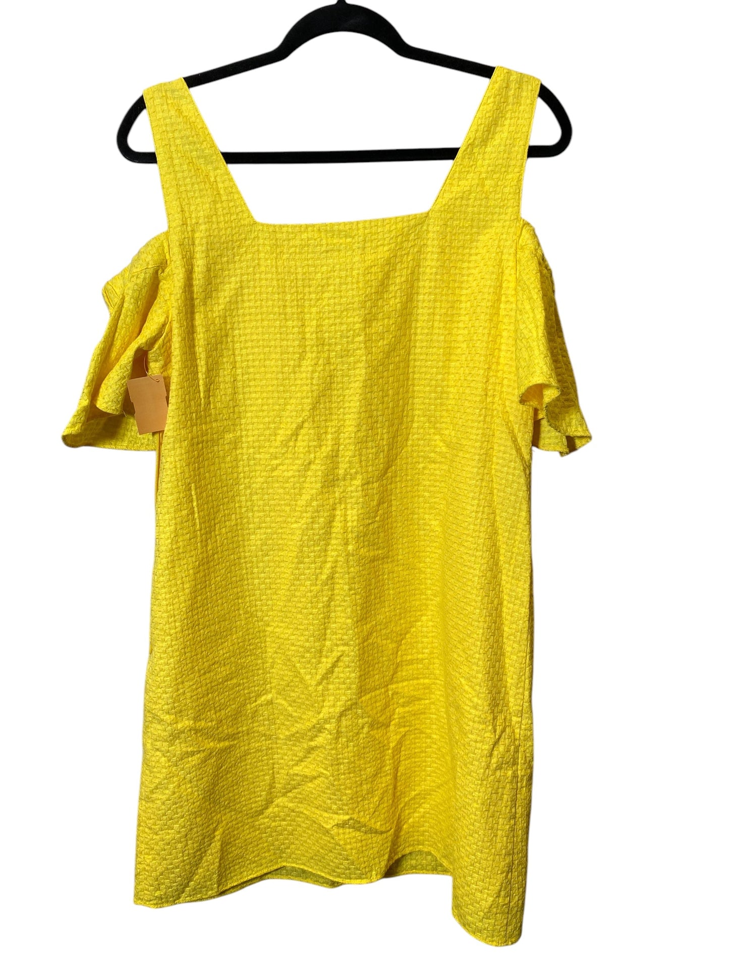 Dress Casual Short By J. Crew In Yellow, Size: M