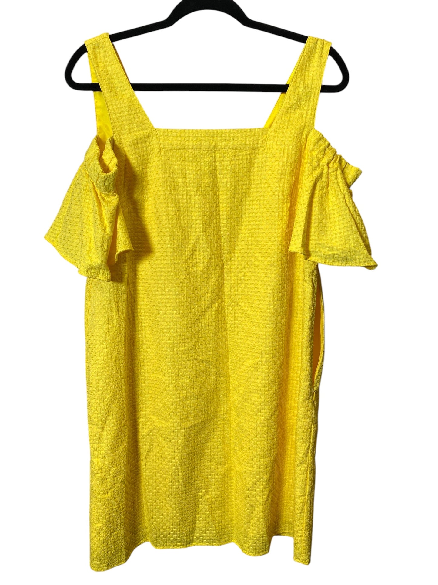 Dress Casual Short By J. Crew In Yellow, Size: M