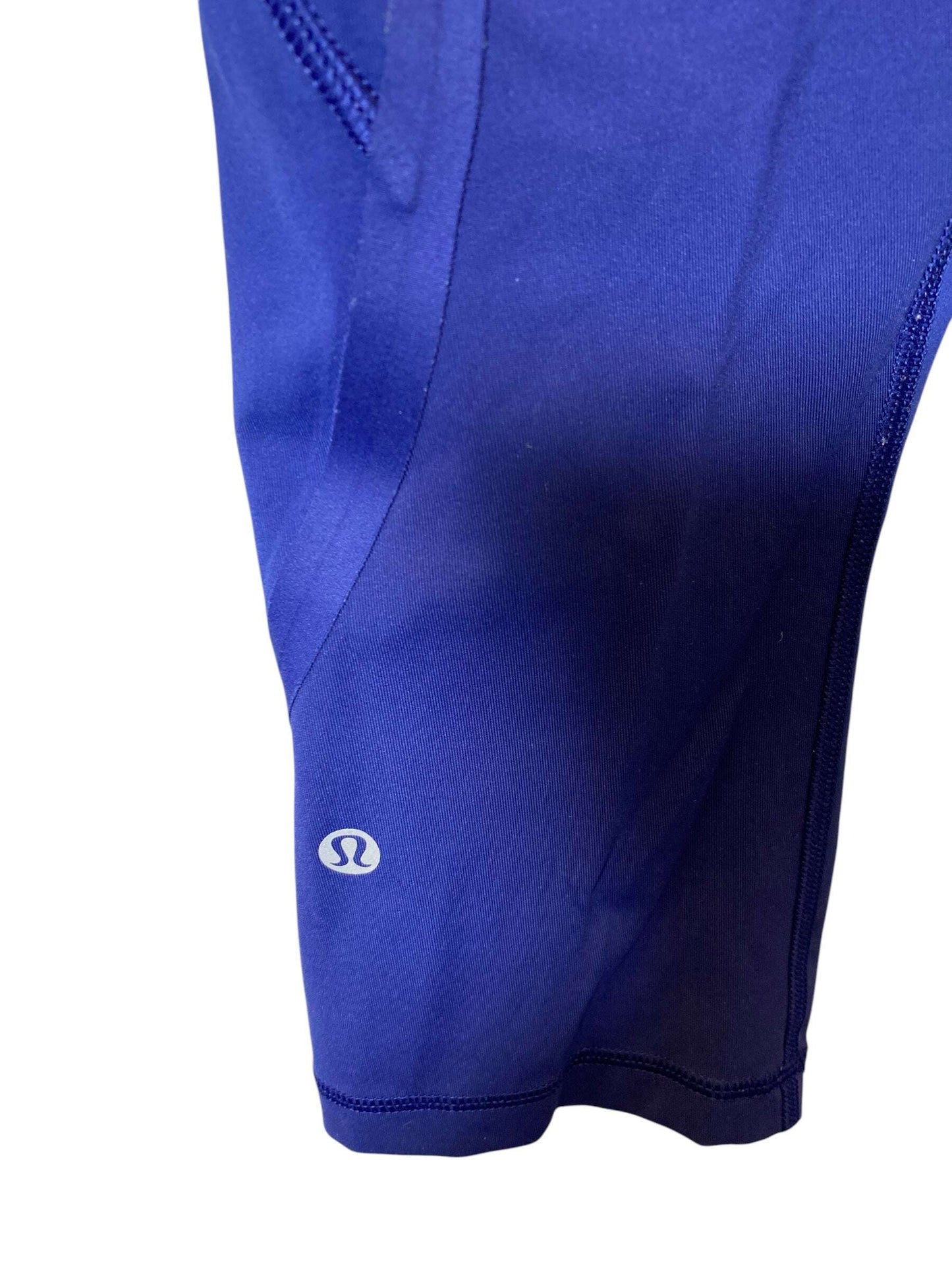 Athletic Capris By Lululemon In Navy, Size: S