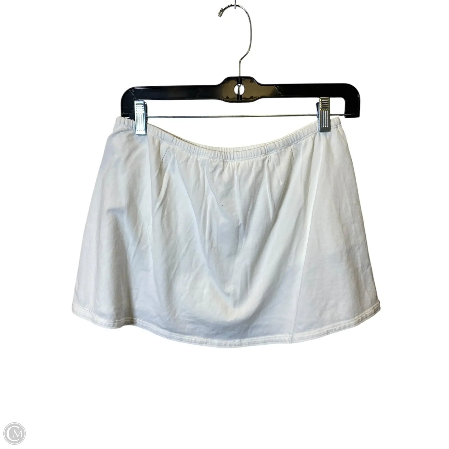 Skort By Clothes Mentor In White, Size: M