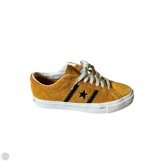 Shoes Athletic By Converse In Yellow, Size: 8.5