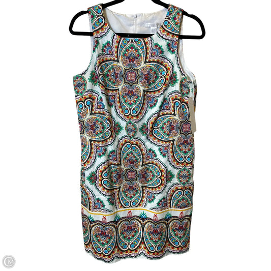 Dress Casual Midi By London Times In Multi-colored, Size: 10