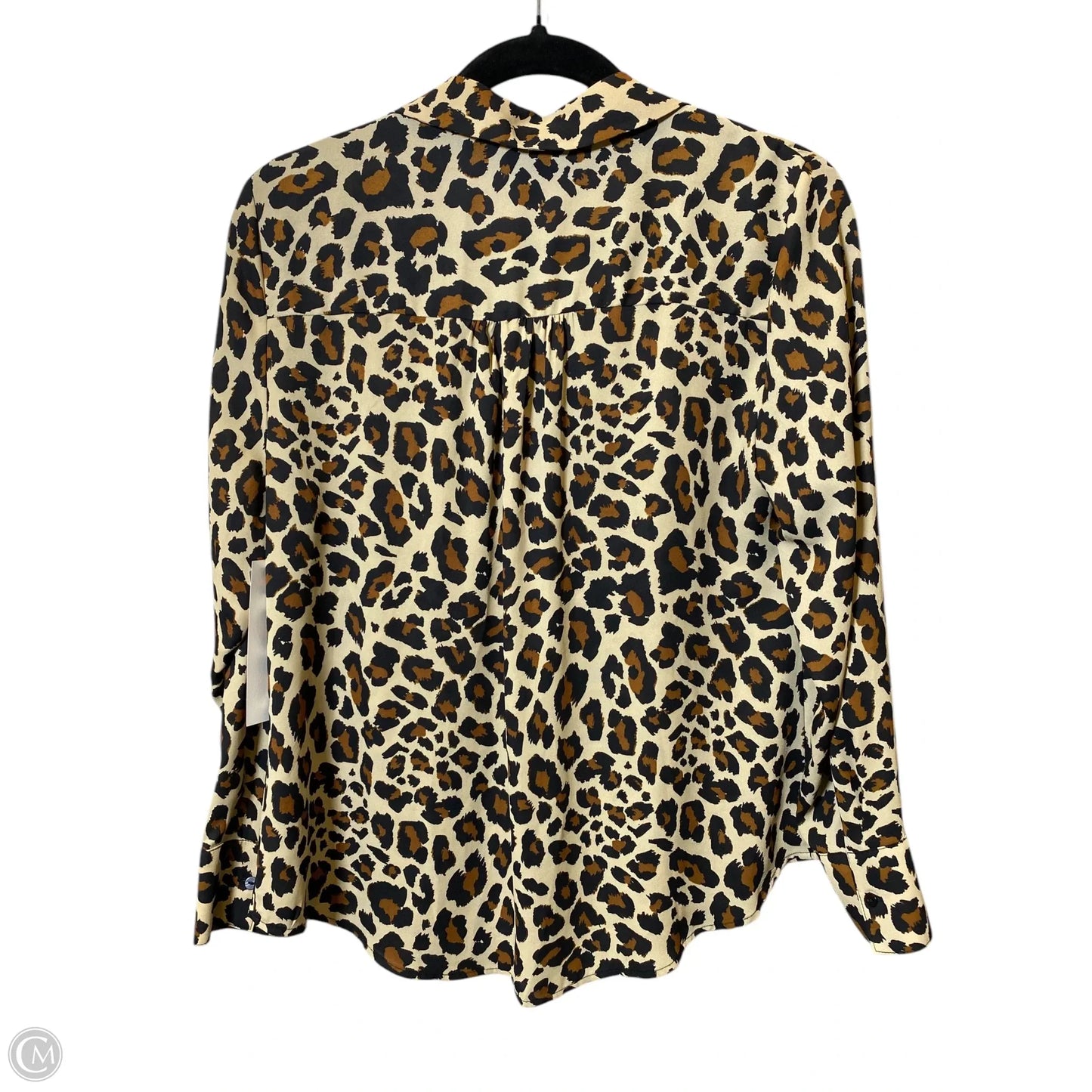 Top 3/4 Sleeve By Worthington In Animal Print, Size: Mp