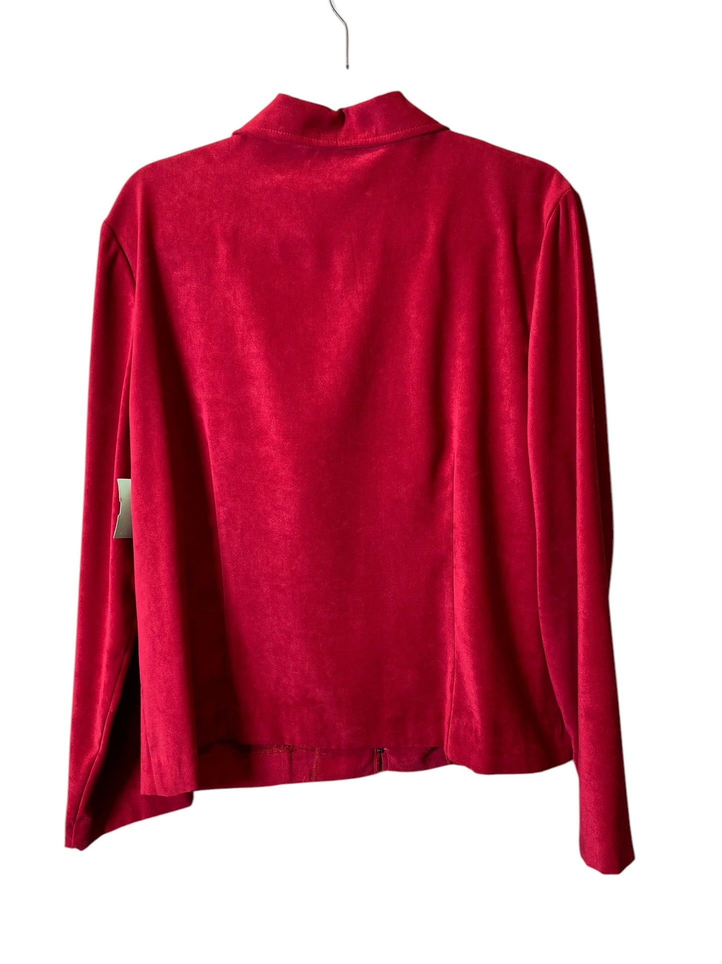 Jacket Other By Briggs In Red, Size: L