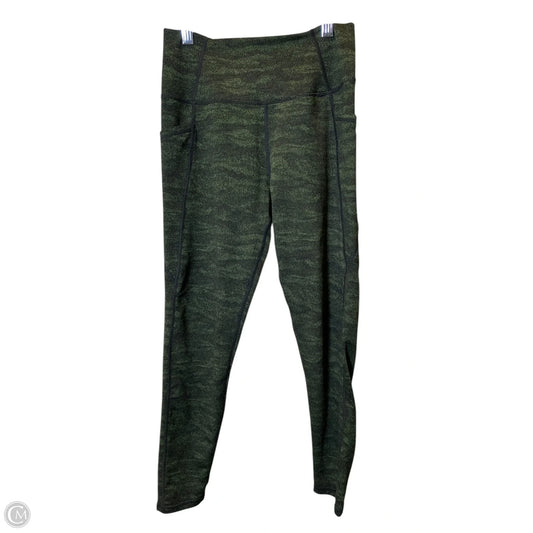 Athletic Leggings By Clothes Mentor In Black & Green, Size: S