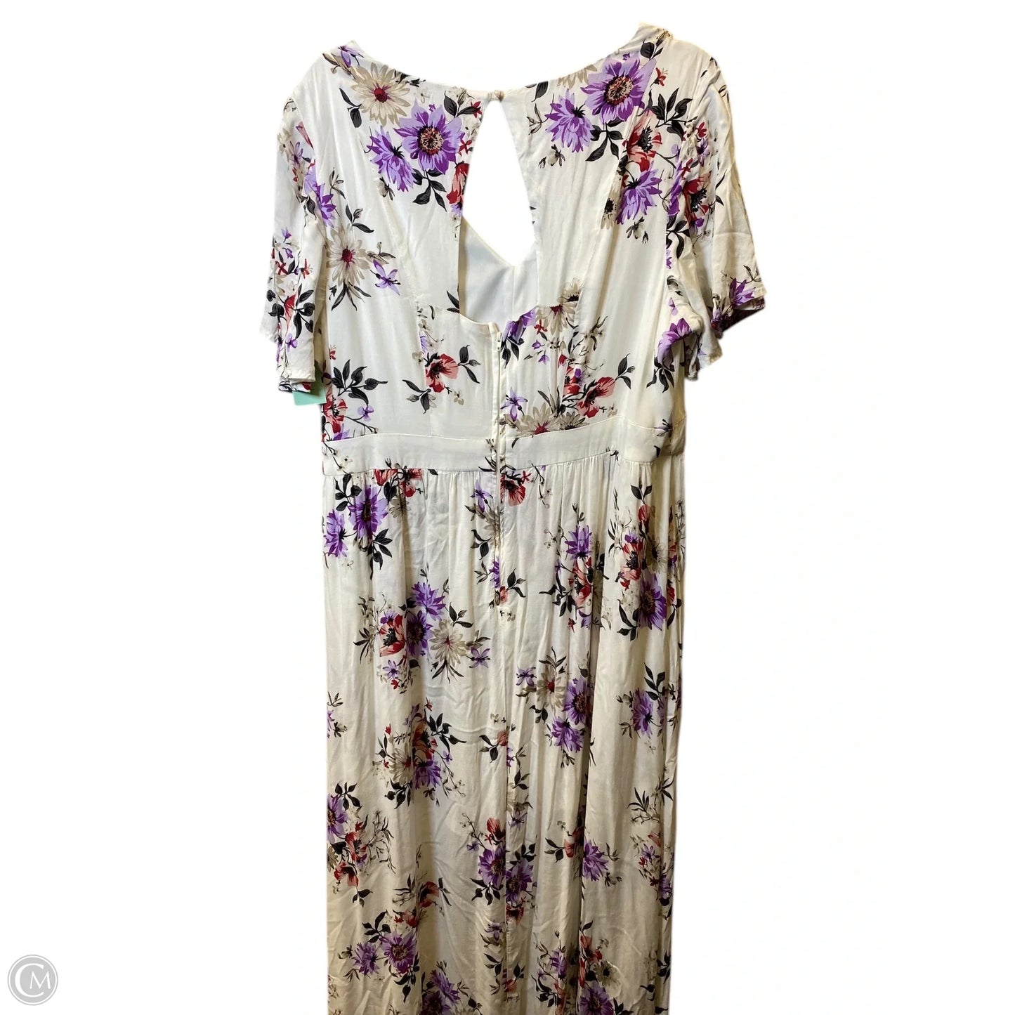 Jumpsuit By Torrid In Floral Print, Size: 18