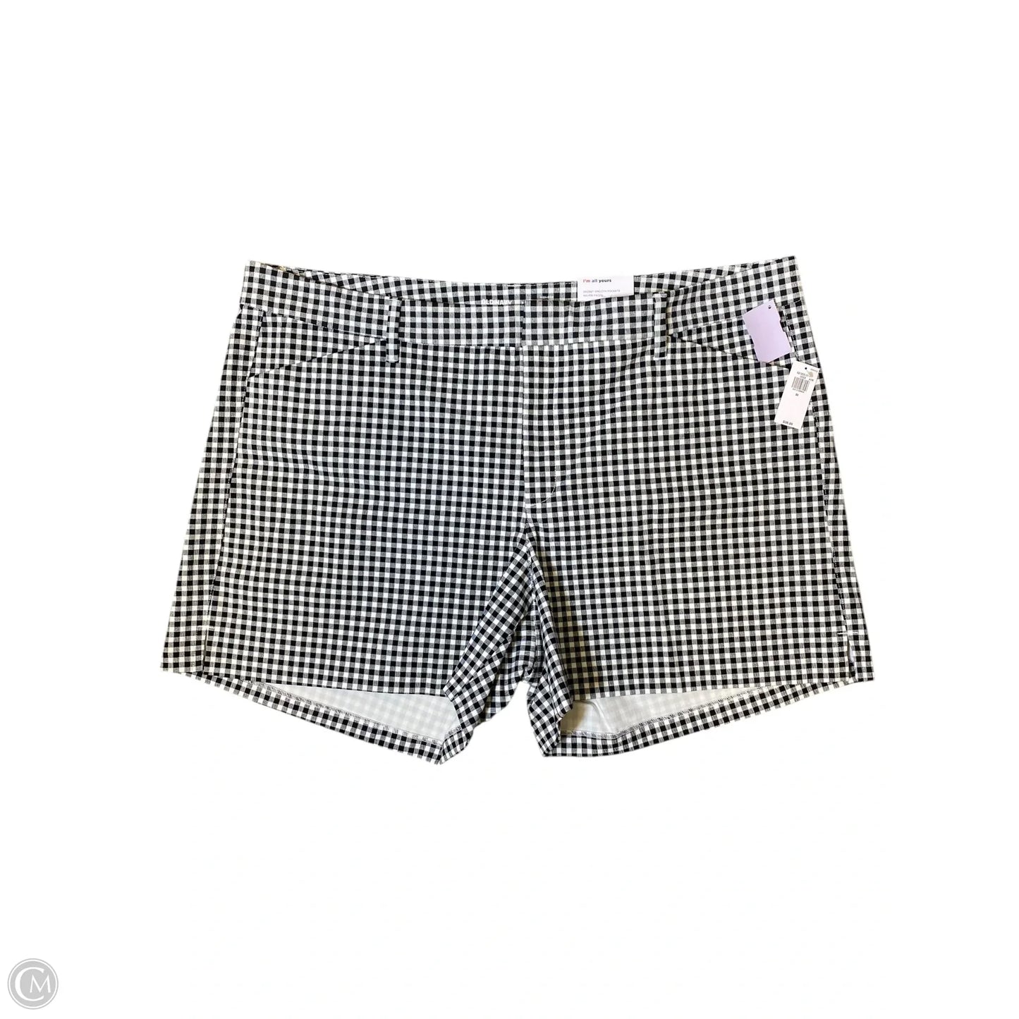 Shorts By Old Navy In Checkered Pattern, Size: 22