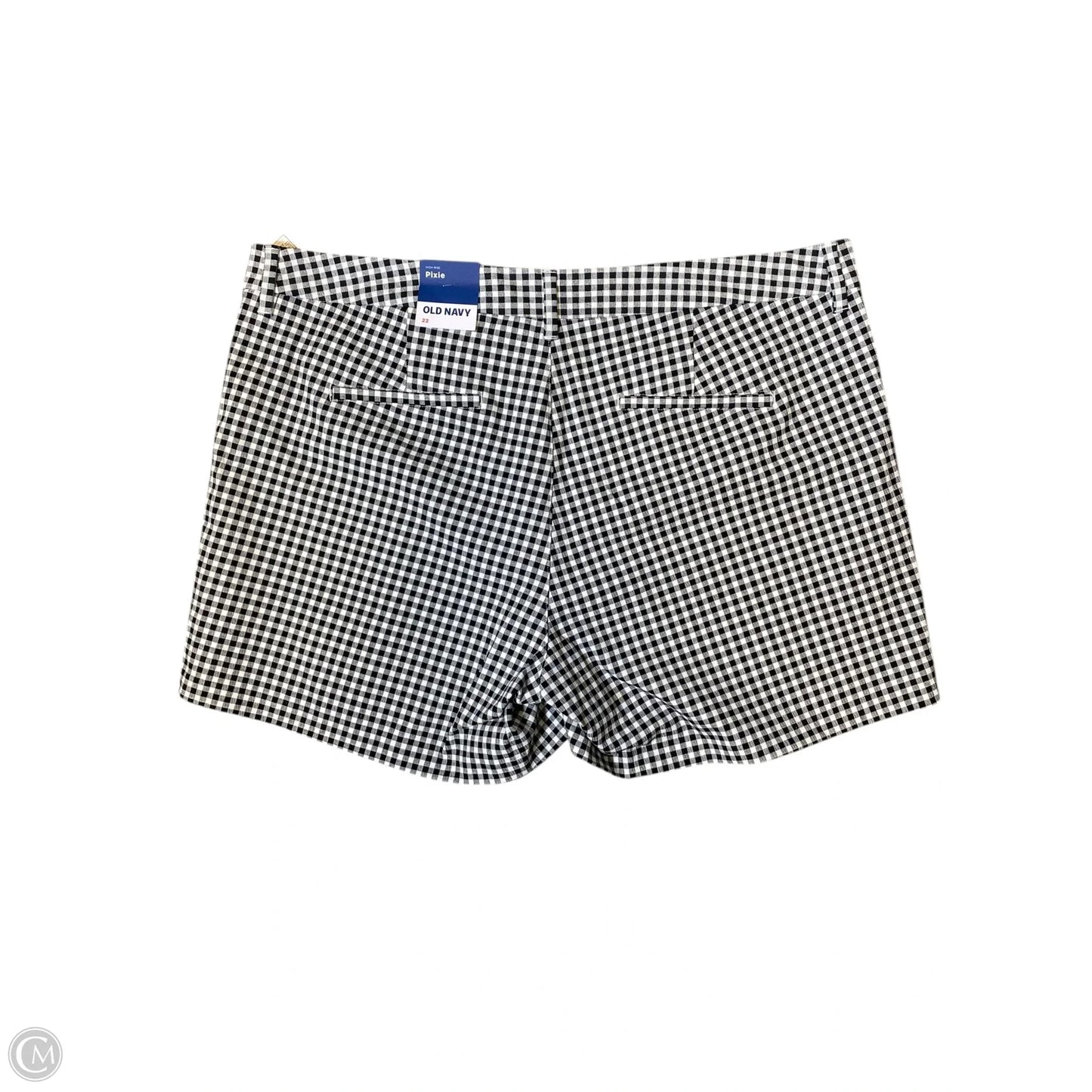 Shorts By Old Navy In Checkered Pattern, Size: 22