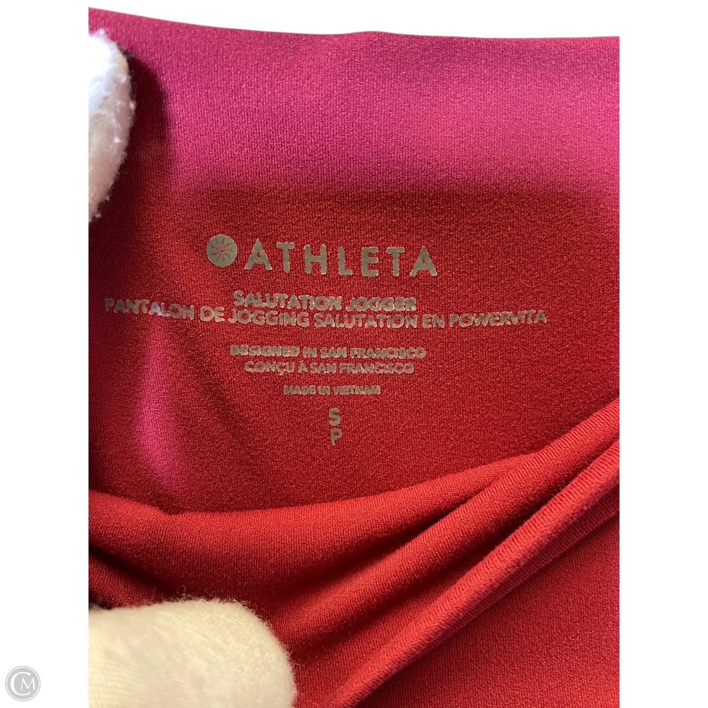 Athletic Pants By Athleta In Red, Size: S