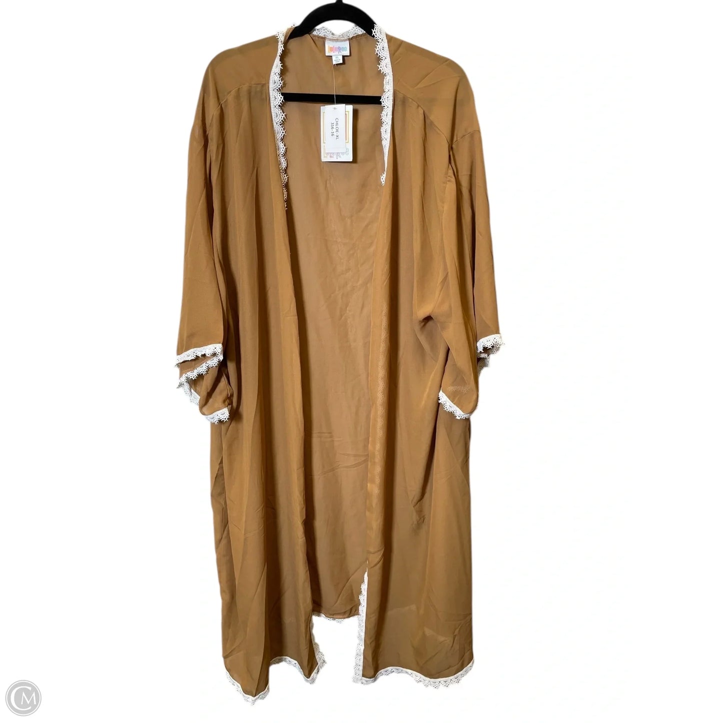 Swimwear Cover-up By Lularoe In Brown, Size: Xl