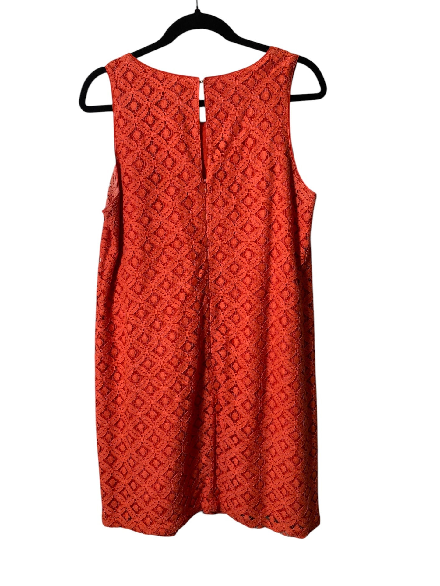 Dress Casual Short By Apt 9 In Orange, Size: L