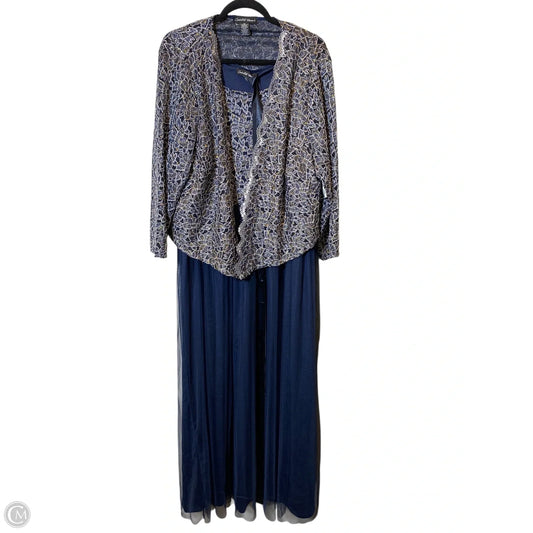 Dress Set 2pc By Clothes Mentor In Multi-colored, Size: 2x