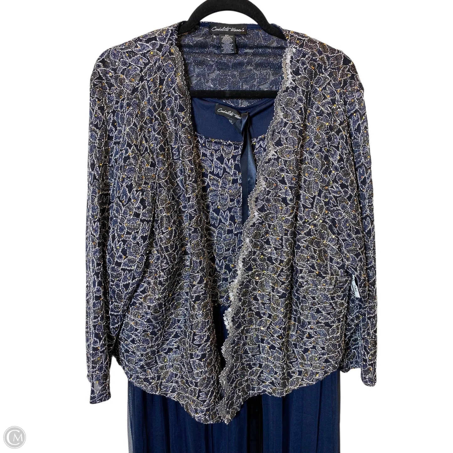 Dress Set 2pc By Clothes Mentor In Multi-colored, Size: 2x