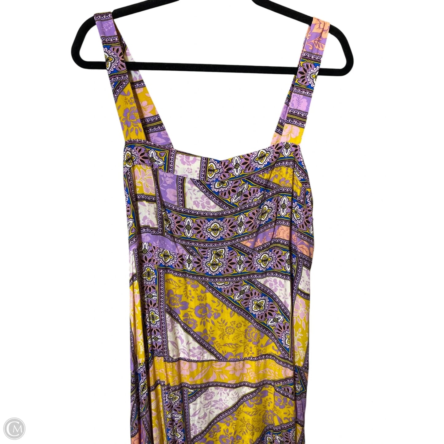 Dress Casual Maxi By Clothes Mentor In Multi-colored, Size: L