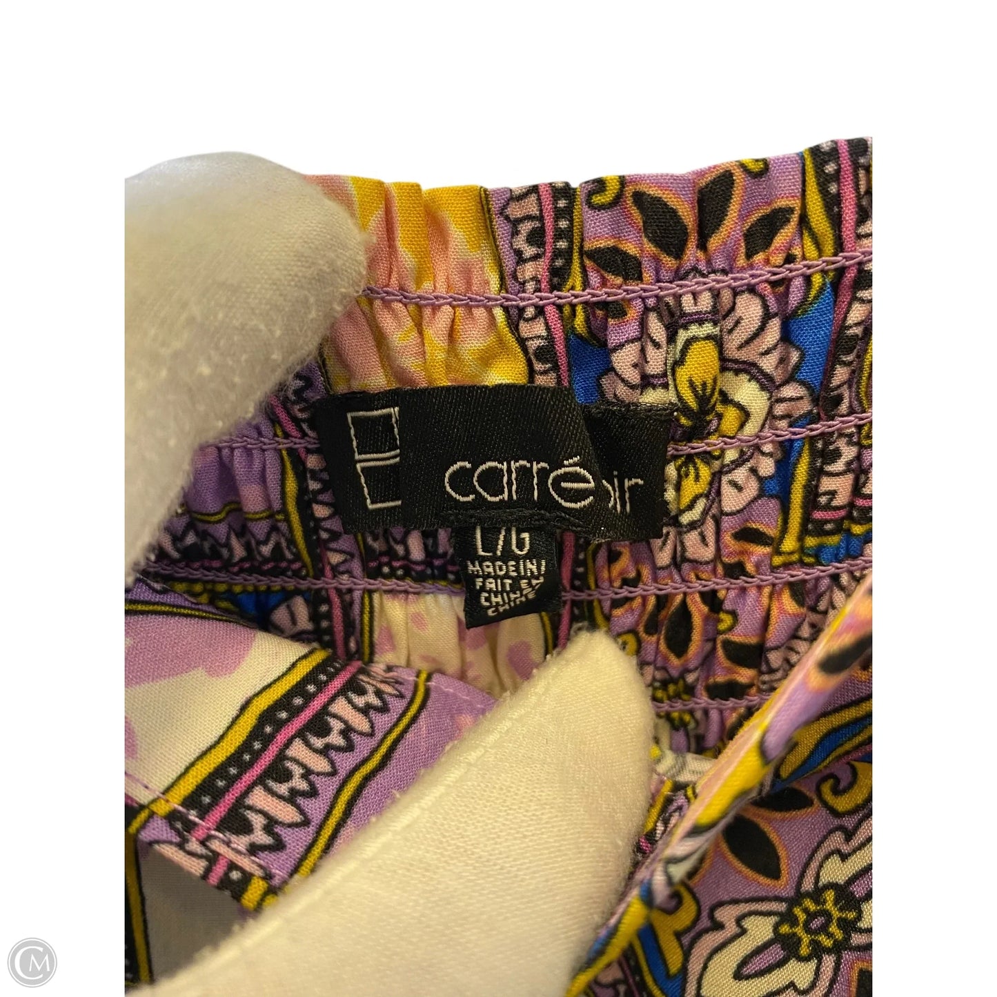 Dress Casual Maxi By Clothes Mentor In Multi-colored, Size: L