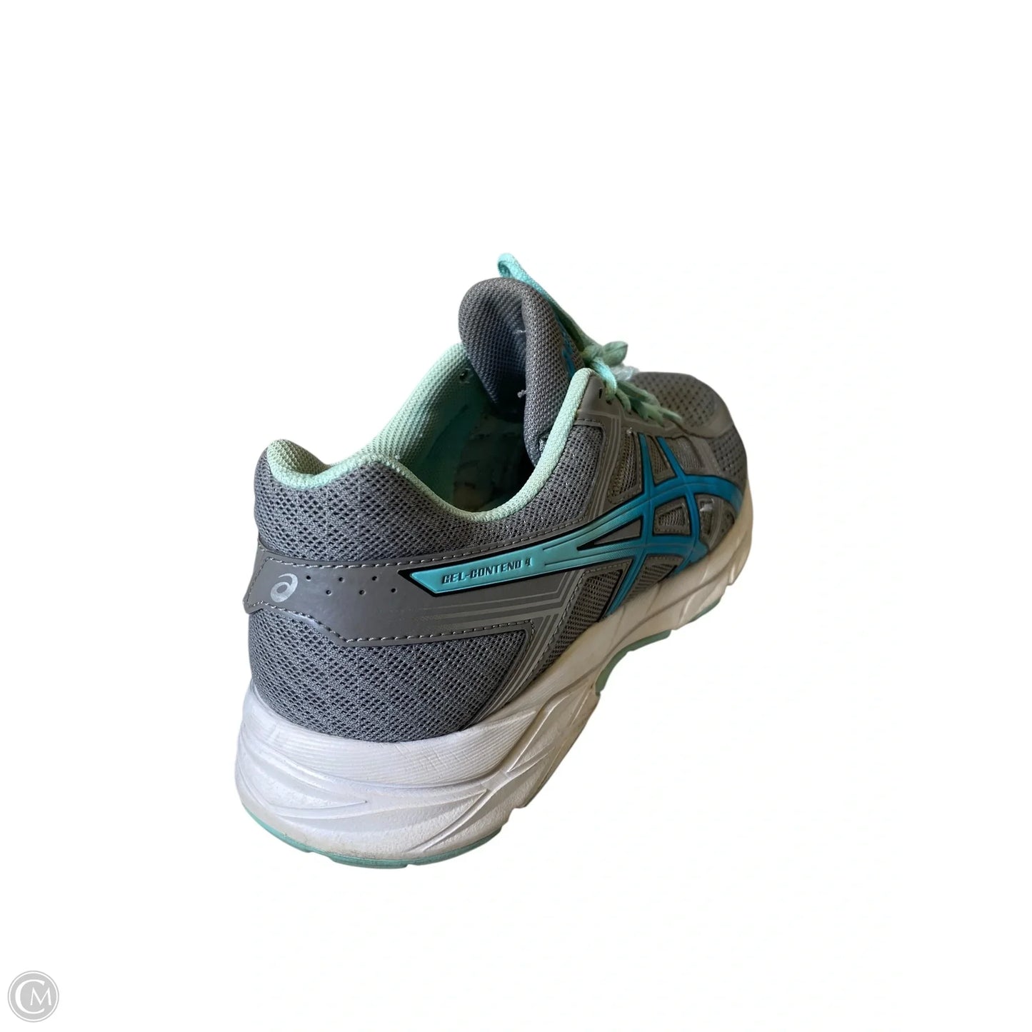 Shoes Athletic By Asics In Blue & Grey, Size: 8.5