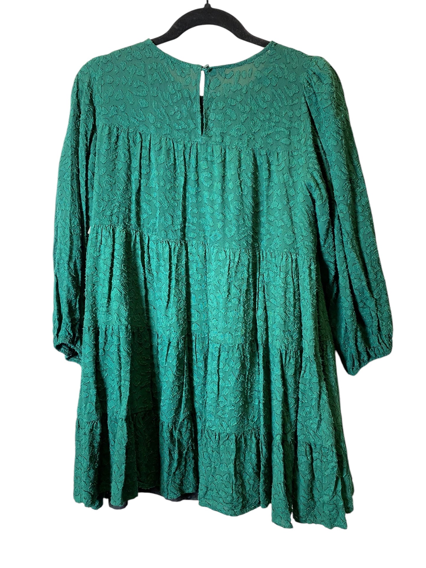 Dress Casual Short By Zara In Green, Size: Xs