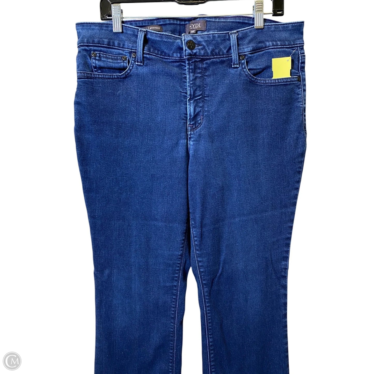 Jeans Boot Cut By Not Your Daughters Jeans In Blue Denim, Size: 16