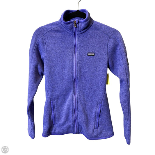 Athletic Jacket By Patagonia In Purple, Size: Xs