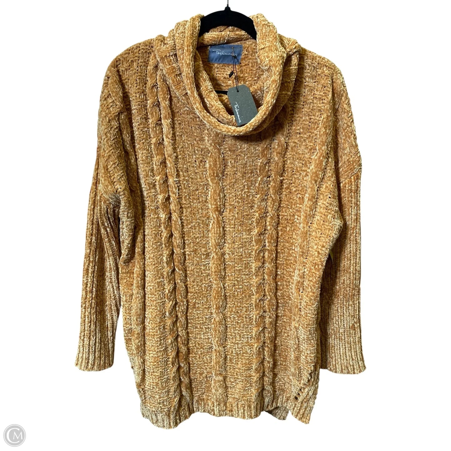 Sweater By Clothes Mentor In Yellow, Size: M
