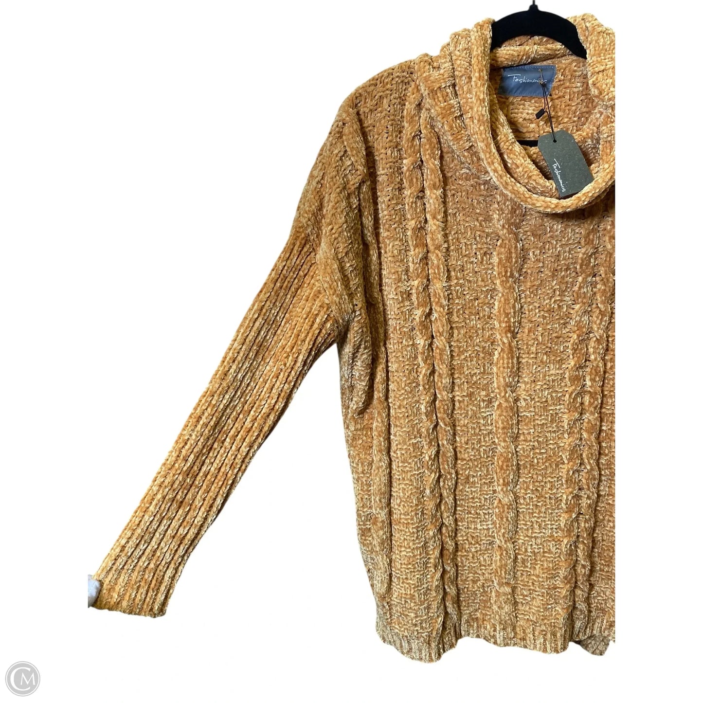Sweater By Clothes Mentor In Yellow, Size: M