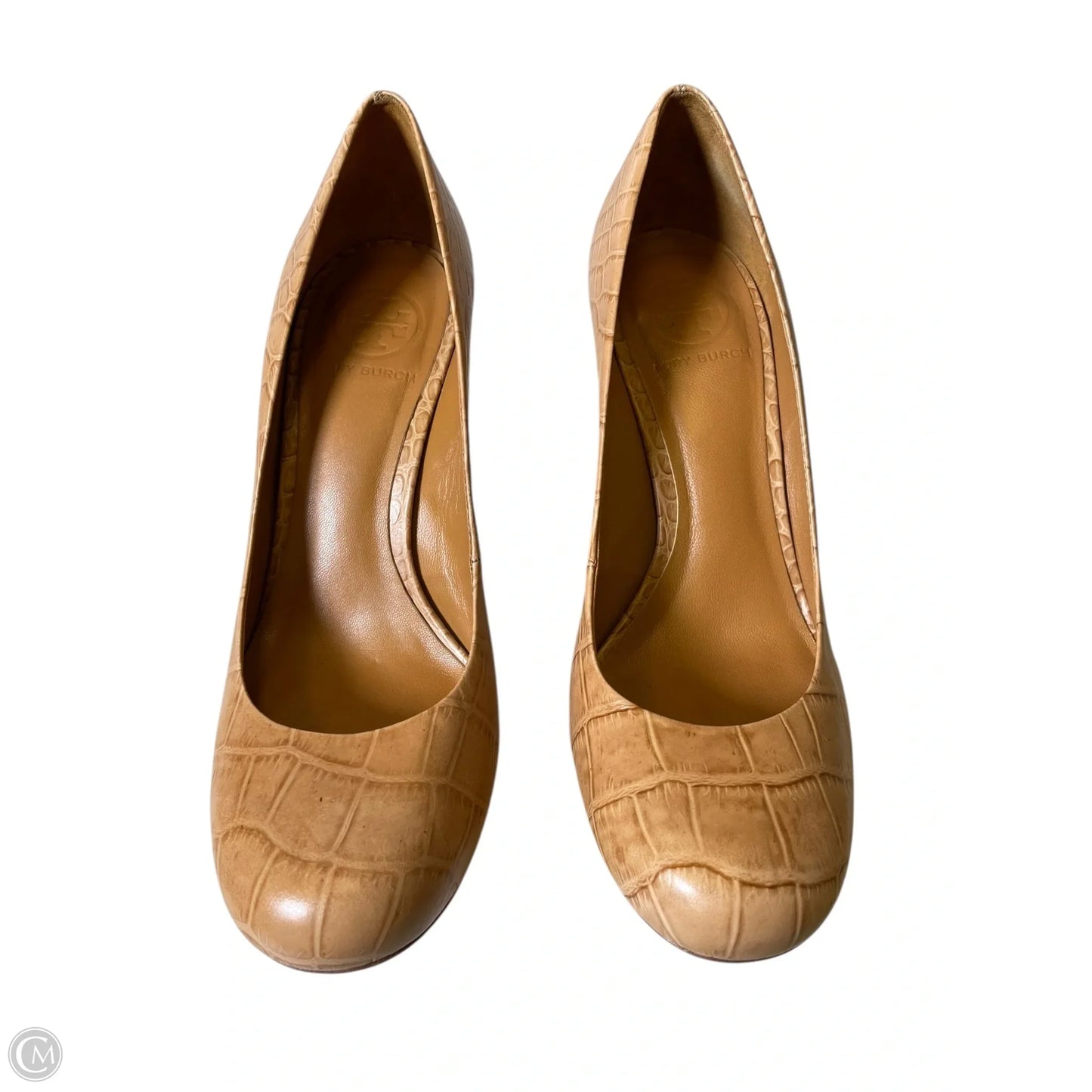 Shoes Designer By Tory Burch In Tan, Size: 8