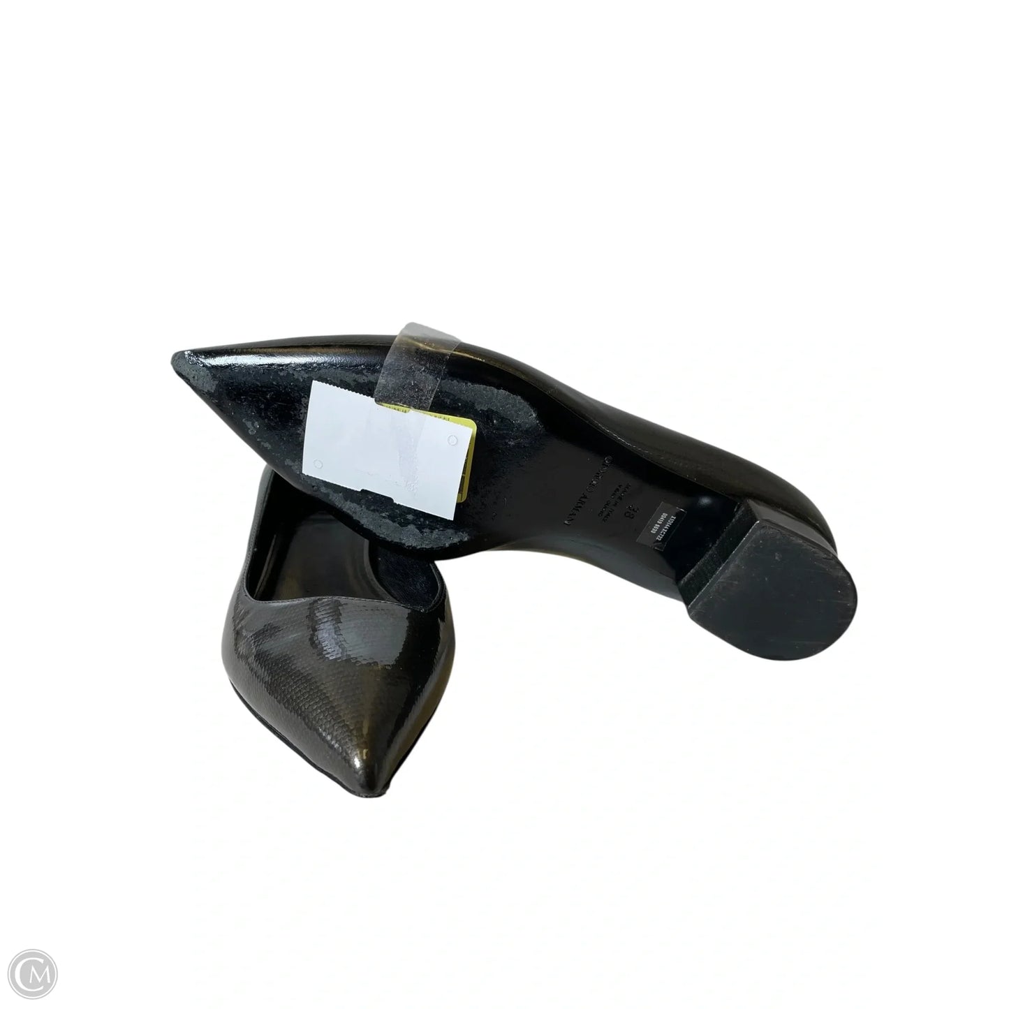 Shoes Luxury Designer By Giorgio Armani In Grey, Size: 7.5