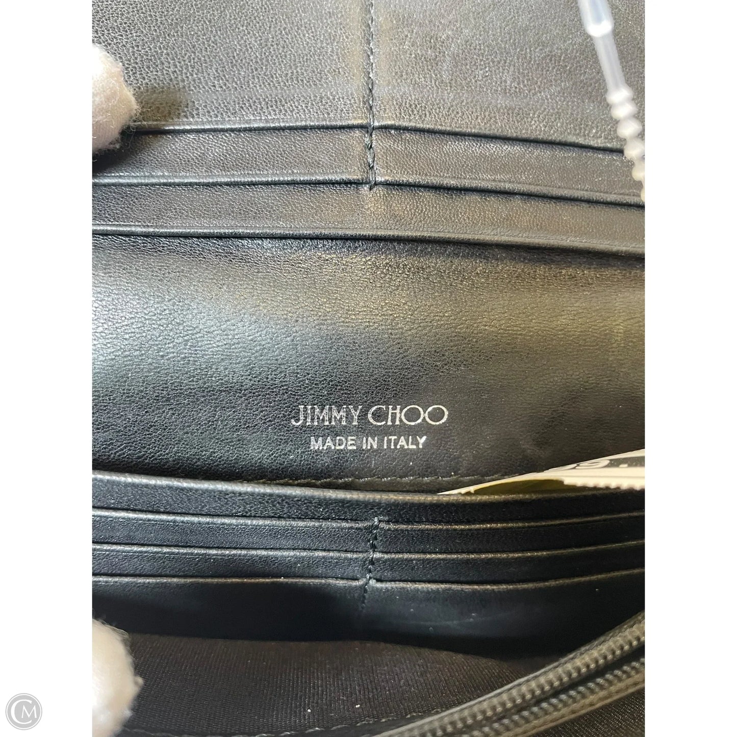 Wallet Luxury Designer By Jimmy Choo, Size: Medium