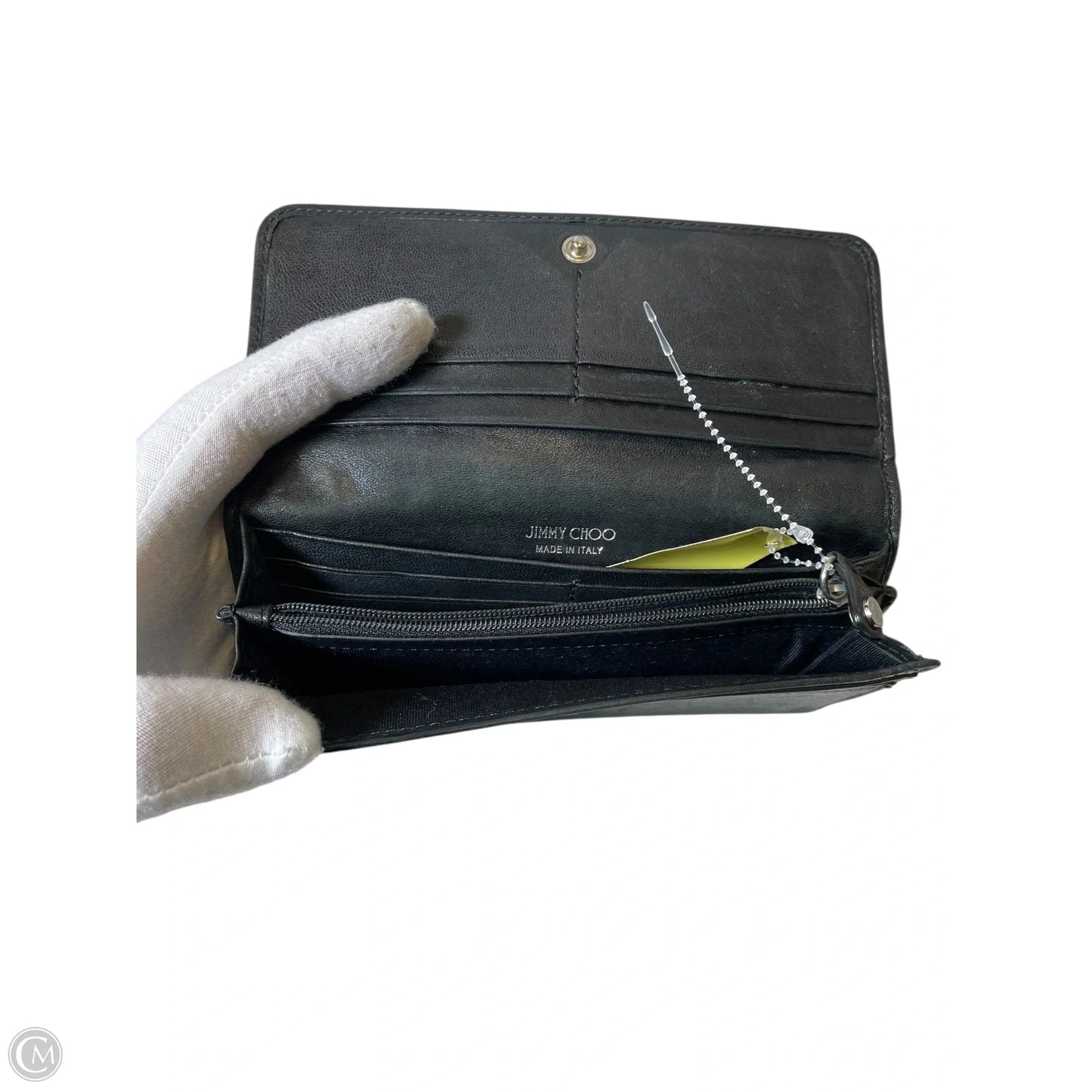 Wallet Luxury Designer By Jimmy Choo, Size: Medium