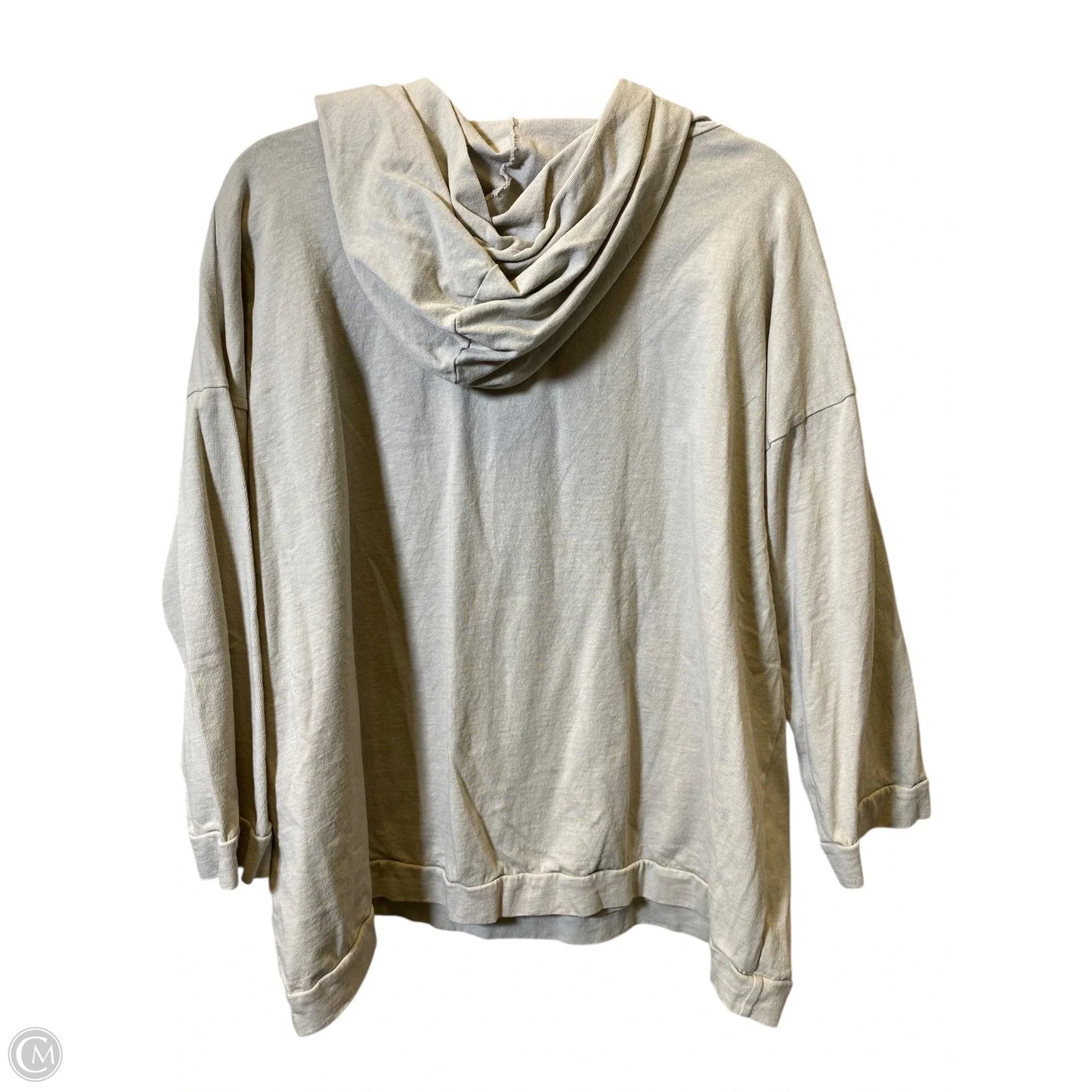 Sweatshirt Hoodie By Bryn Walker In Beige, Size: S