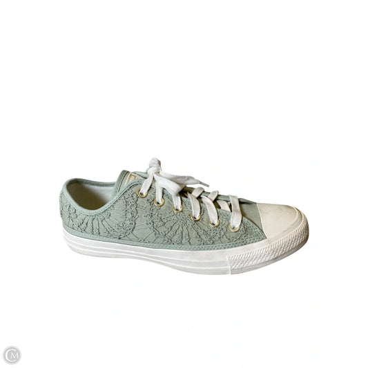 Shoes Athletic By Converse In Green, Size: 9.5