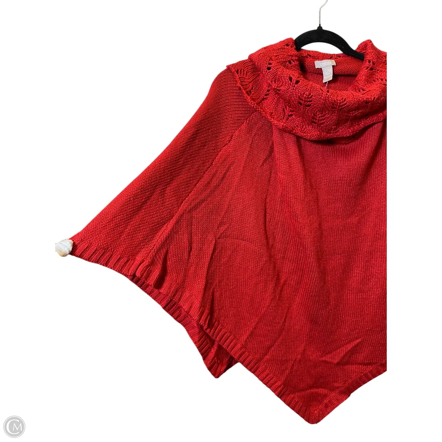 Sweater By Chicos In Red, Size: S