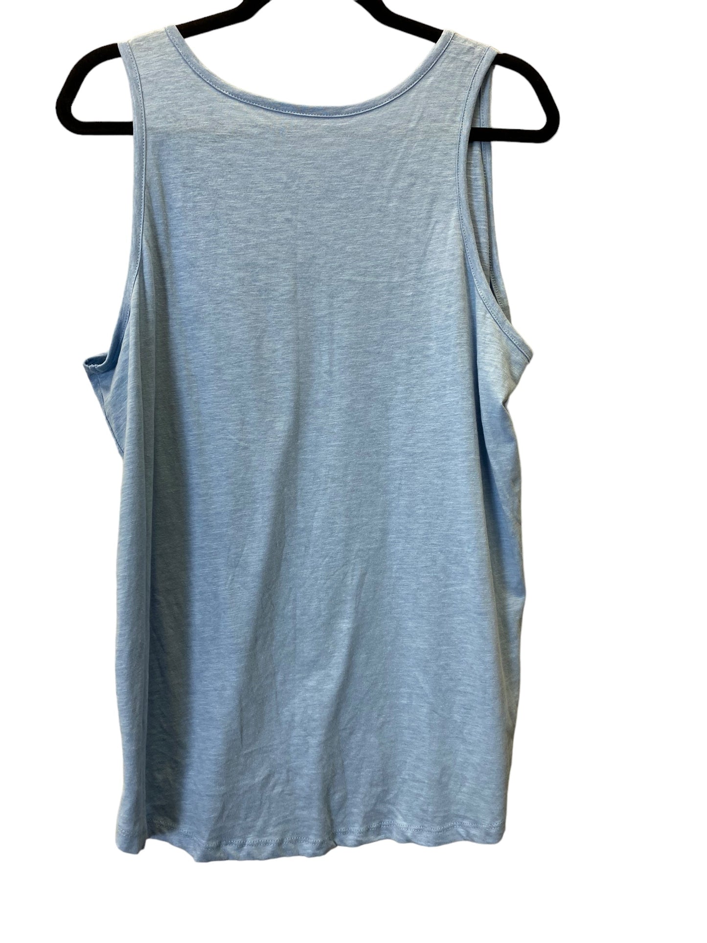 Blue Top Sleeveless Sonoma, Size L