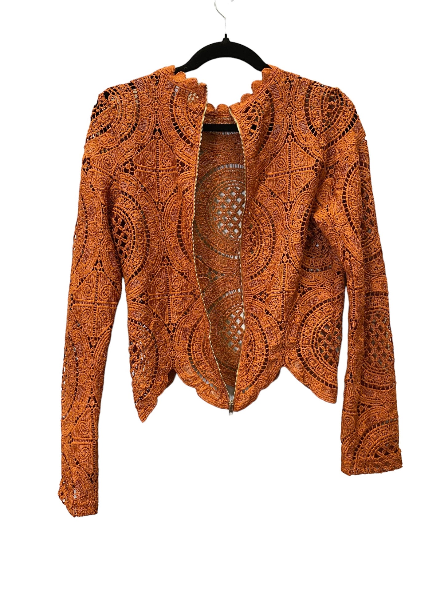 Brown Top Long Sleeve Cmc, Size Xl