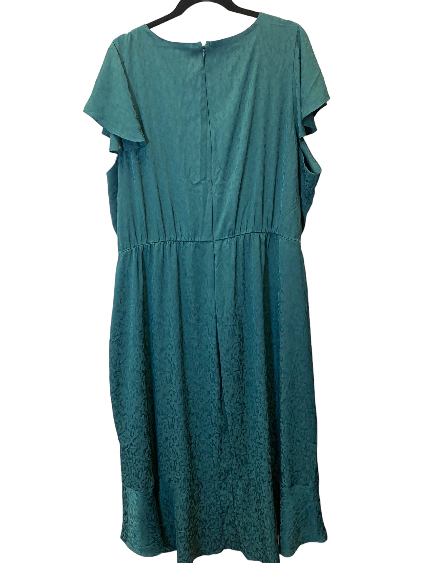 Dress Casual Maxi By Lane Bryant In Green, Size: 3x