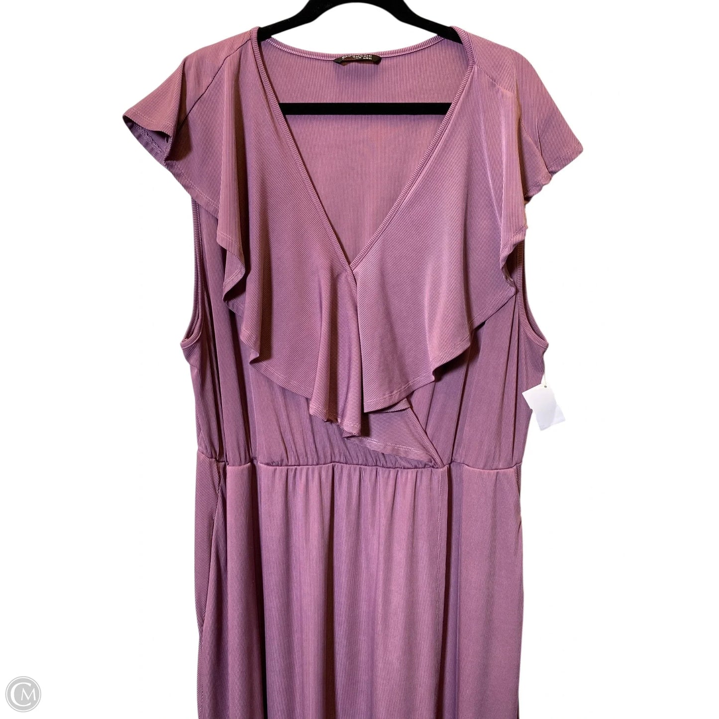 Dress Casual Maxi By BloomChic In Purple, Size: 3x